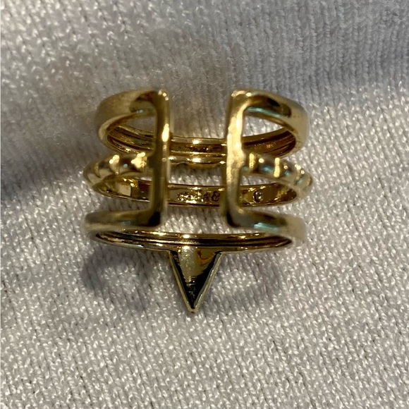 Stella & Dot Turquoise Stacked Ring - Picture 5 of 6